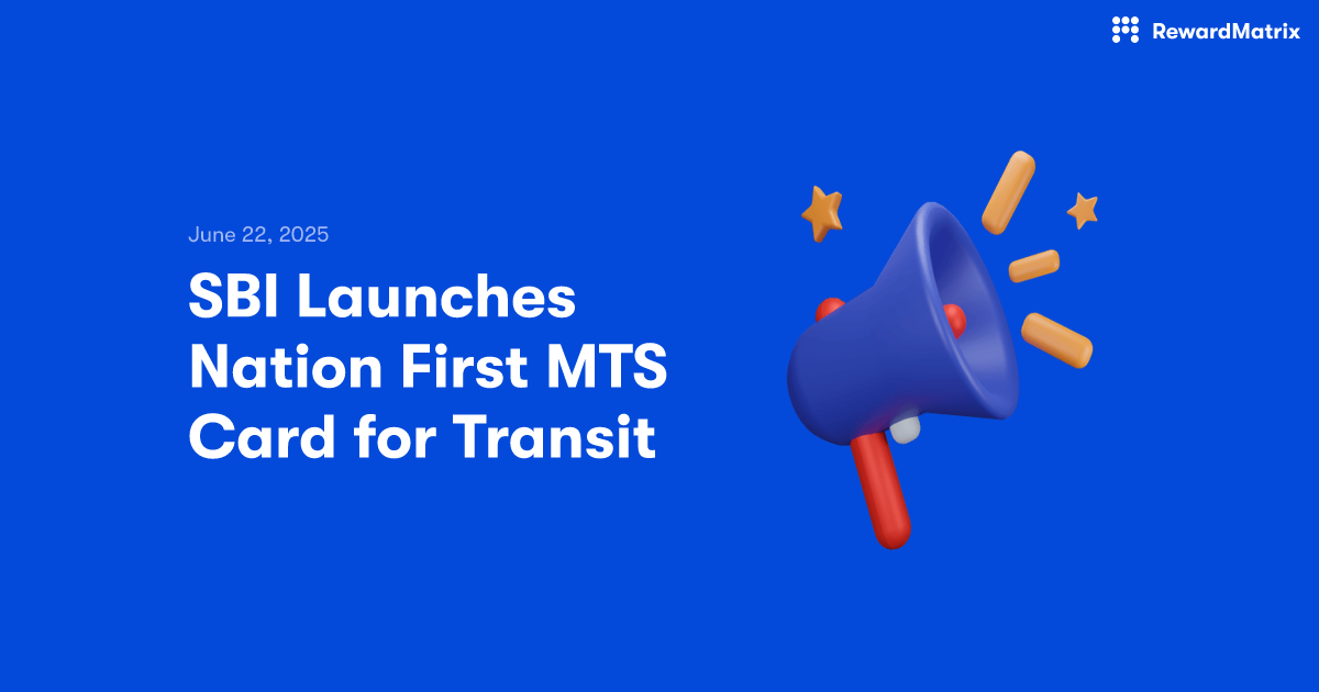 SBI Launches Nation First MTS Card for Transit - RewardMatrix